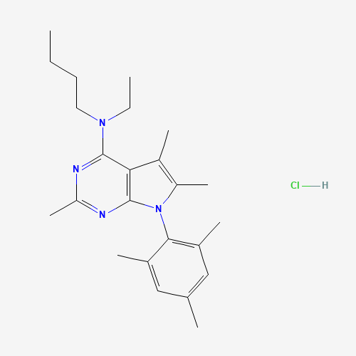 Antalarmin hydrochloride molecular structure