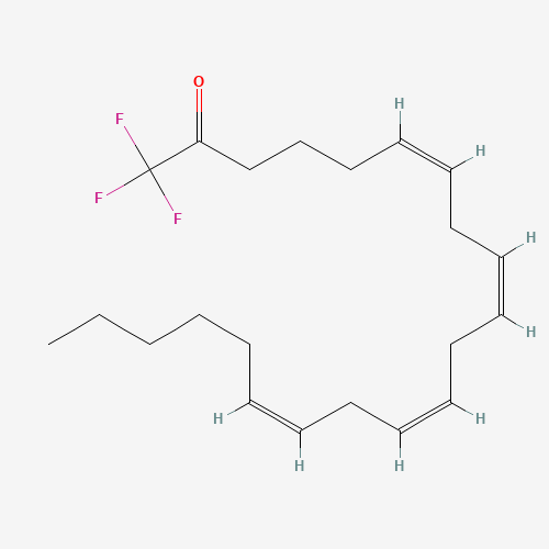 Arachidonyl trifluoromethyl ketone molecular structure