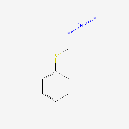 Azidomethyl phenyl sulfide molecular structure