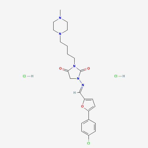 Azimilide dihydrochloride molecular structure