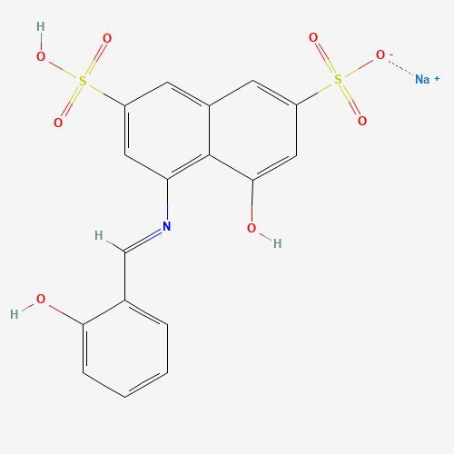 Azomethine-H monosodium salt hydrate molecular structure