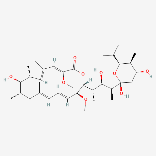 Bafilomycin A1 molecular structure