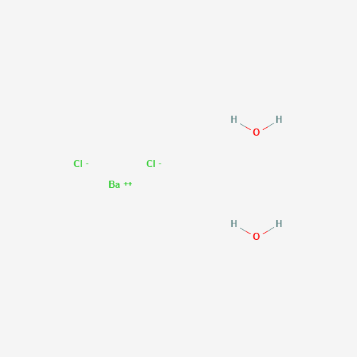 Barium chloride dihydrate molecular structure