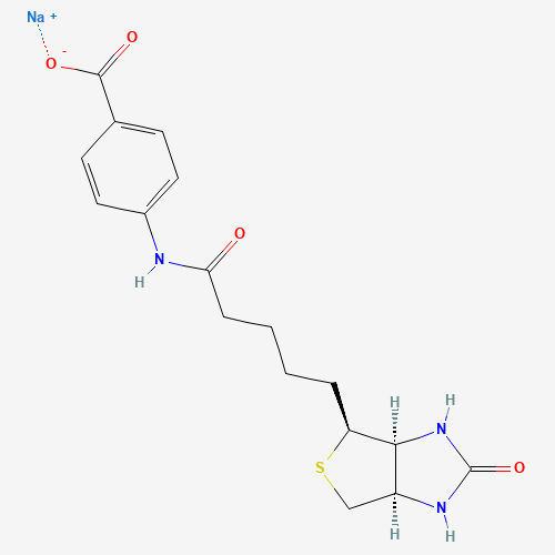 Biotin 4-amidobenzoic acid sodium salt
