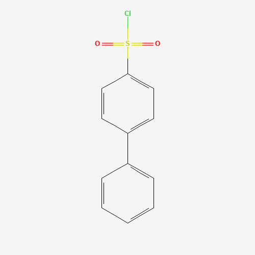 Biphenyl-4-sulfonyl chloride molecular structure
