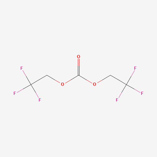 Bis(2,2,2-trifluoroethyl) carbonate molecular structure
