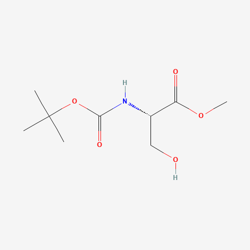 Boc-Ser-OMe molecular structure