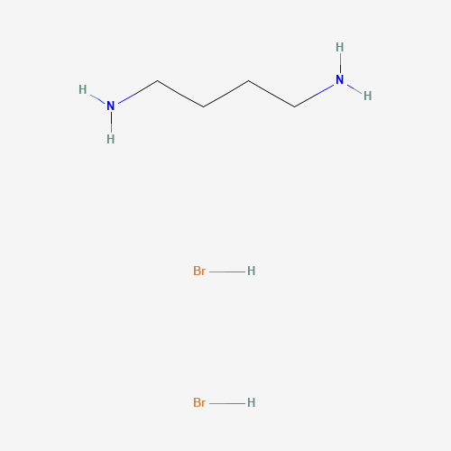 Butane-1,4-diammonium bromide molecular structure