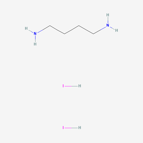 Butane-1,4-diammonium iodide molecular structure