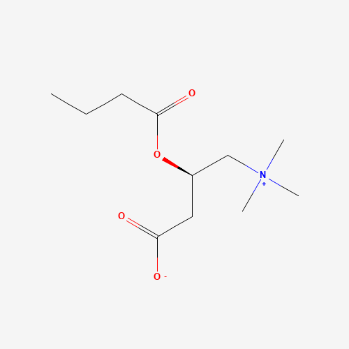 Butyryl-L-carnitine molecular structure