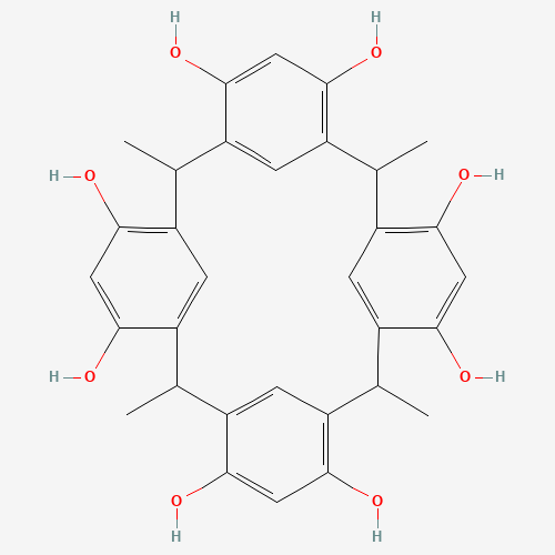 C-Methylcalix[4]resorcinarene molecular structure