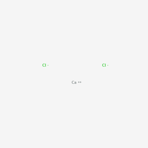 Calcium chloride molecular structure