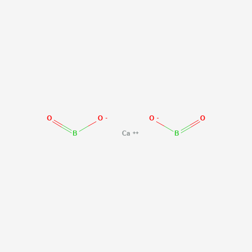 Calcium metaborate molecular structure