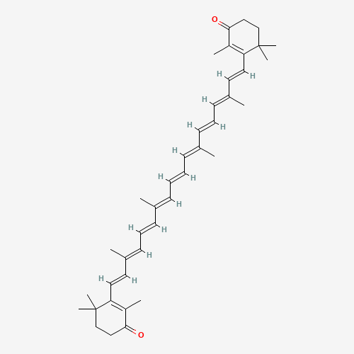 Canthaxanthin (trans) molecular structure