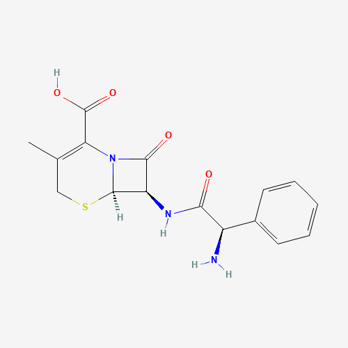 Cephalexin hydrate molecular structure