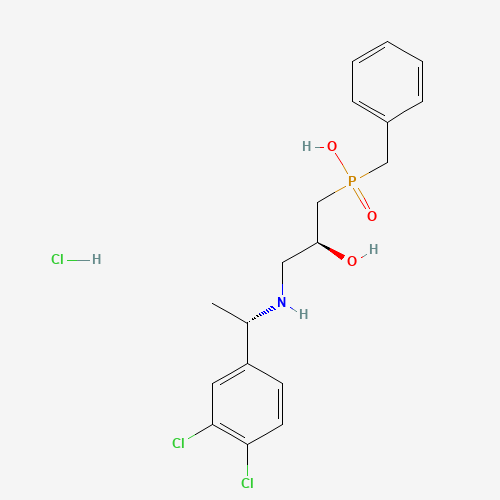 CGP 55845 hydrochloride molecular structure