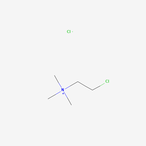 Chlormequat chloride molecular structure