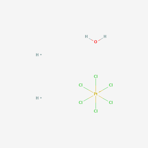 Chloroplatinic acid hydrate molecular structure