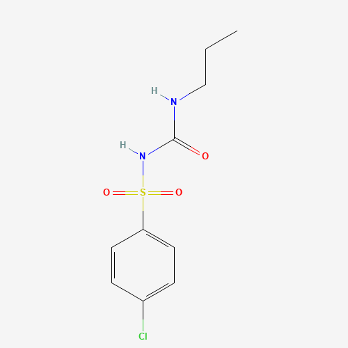 Chlorpropamide molecular structure