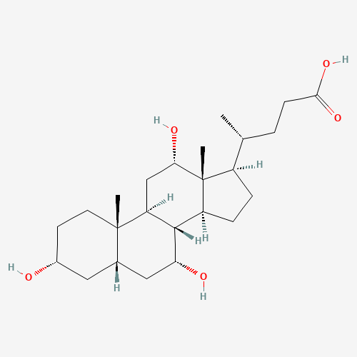 Cholic acid-2,2,3,4,4-d5 molecular structure