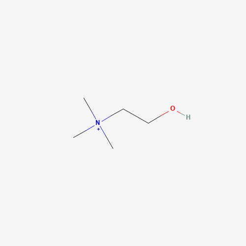 Choline hydroxide solution molecular structure