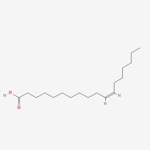 cis-Vaccenic acid molecular structure