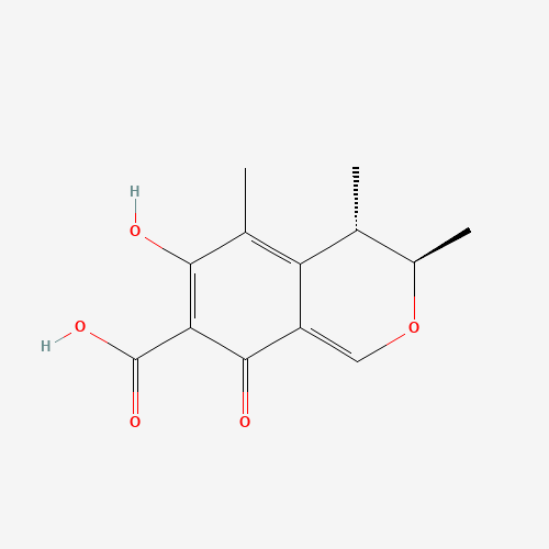 Citrinin solution molecular structure