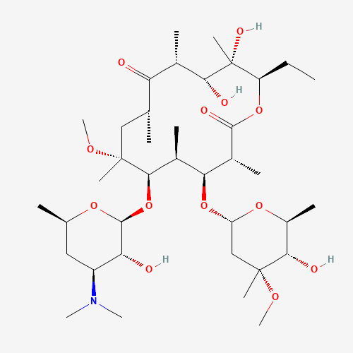 Clarithromycin molecular structure
