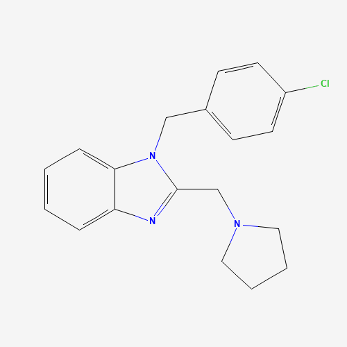 Clemizole hydrochloride molecular structure
