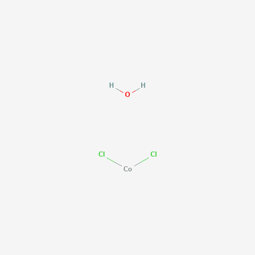 Cobalt(II) chloride hydrate molecular structure