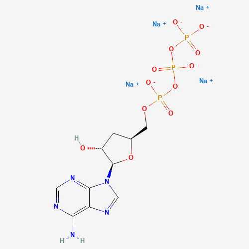 Cordycepin 5′-triphosphate sodium salt molecular structure