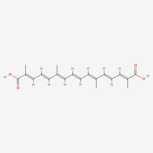 Crocetin molecular structure