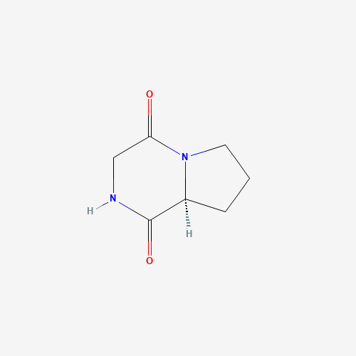 Cyclo-Gly-Pro molecular structure