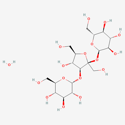 D-(+)-Melezitose monohydrate molecular structure