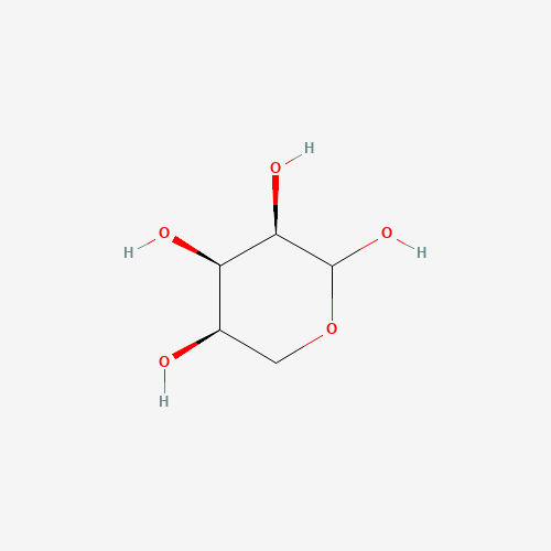 D-(−)-Ribose molecular structure