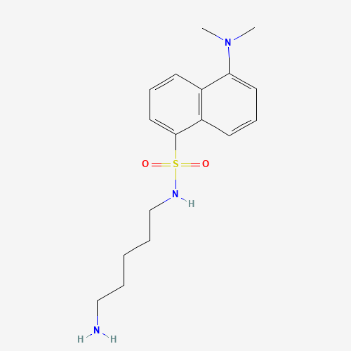Dansylcadaverine molecular structure
