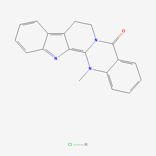 Dehydroevodiamine hydrochloride molecular structure