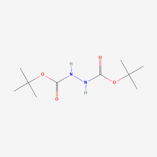 Di-tert-butyl hydrazodiformate molecular structure