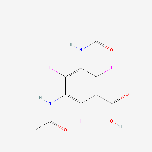 Diatrizoic acid molecular structure