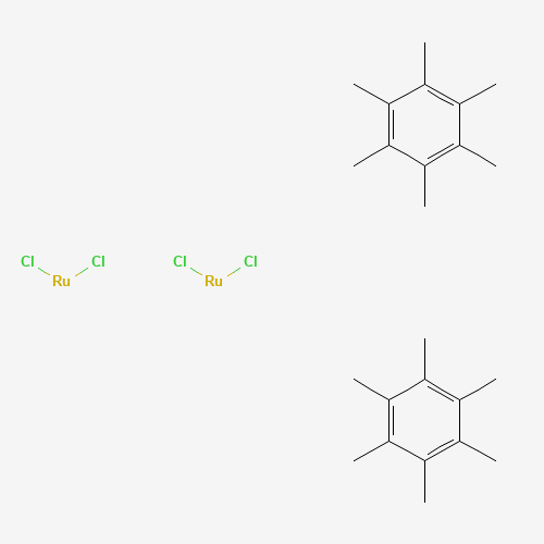 Dichloro(hexamethylbenzene)ruthenium(II) dimer molecular structure