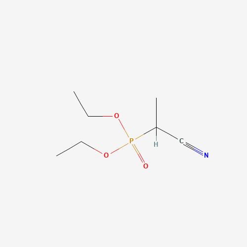 Diethyl (1-cyanoethyl)phosphonate molecular structure