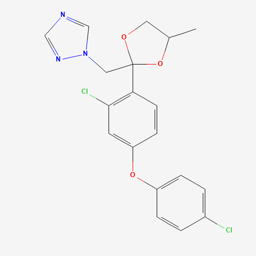 Difenoconazol molecular structure