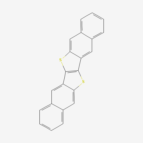 Dinaphtho[2,3-b:2′,3′-f]thieno[3,2-b]thiophene molecular structure