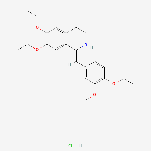 Drotaverine hydrochloride molecular structure