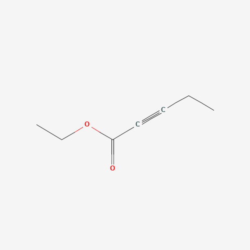 Ethyl 2-pentynoate molecular structure
