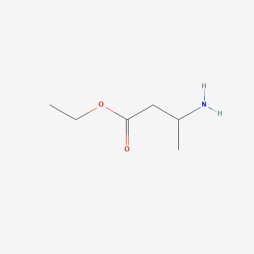 Ethyl 3-aminobutyrate molecular structure