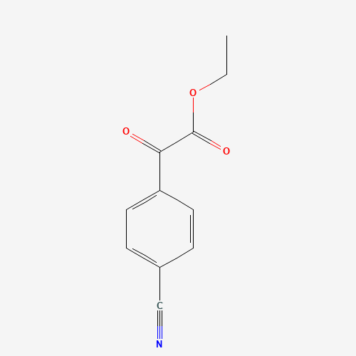 Ethyl 4-cyanobenzoylformate molecular structure