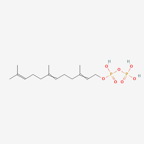 Farnesyl pyrophosphate ammonium salt molecular structure