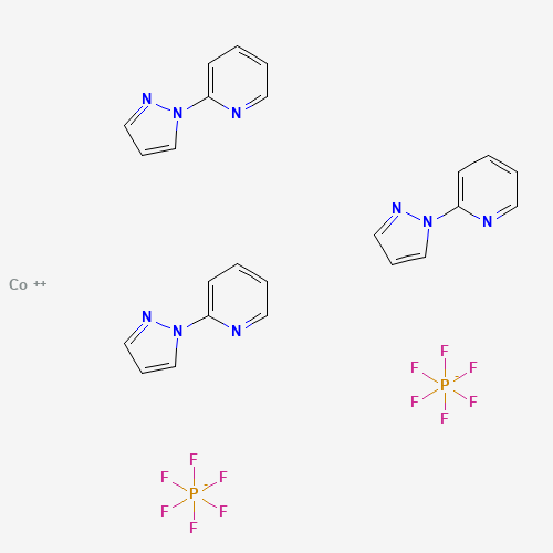 FK 102 Co(II) PF6 salt molecular structure