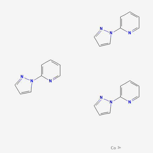 FK 102 Co(III) PF6 salt molecular structure